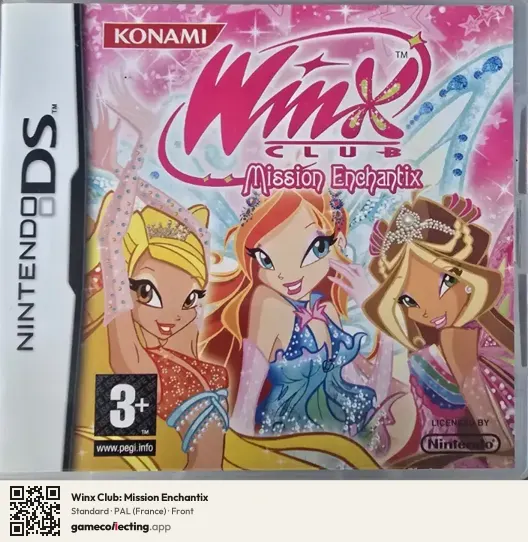 Winx Club: Mission Enchantix Nintendo DS, France box front