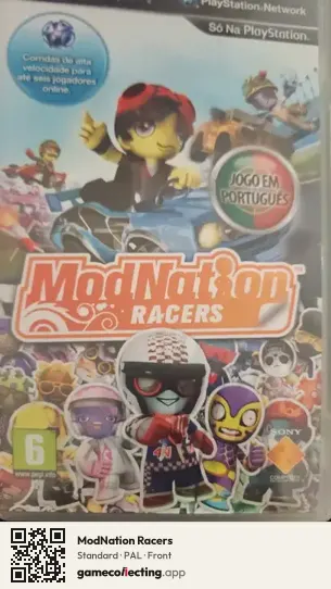 ModNation Racers PlayStation Portable, PAL box front