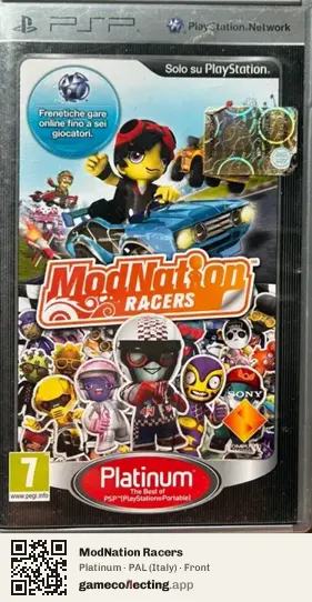 ModNation Racers PlayStation Portable, Italy box front