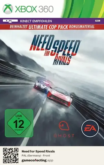 Need for Speed Rivals Xbox 360, Germany box front