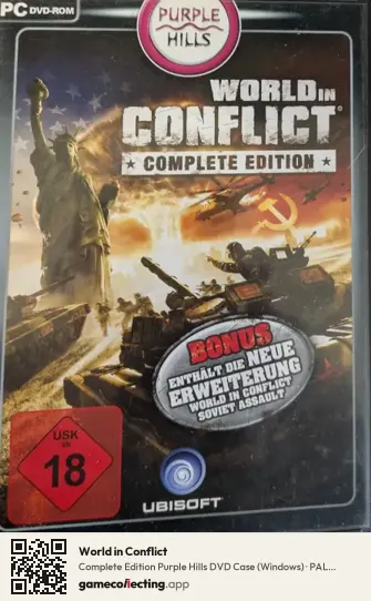 World in Conflict Computer, Germany box front