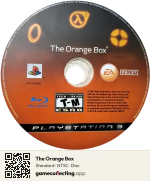 The Orange Box PlayStation 3, NTSC disc