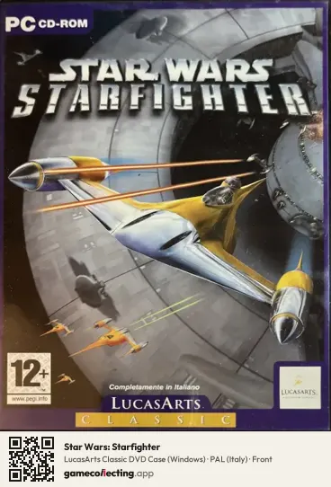 Star Wars: Starfighter Computer, Italy box front