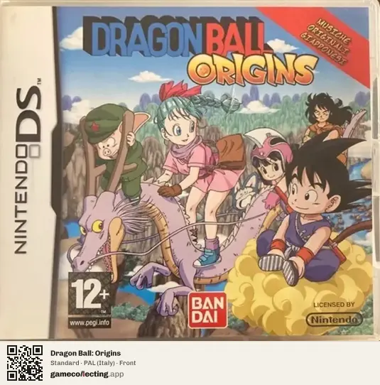 Dragon Ball: Origins Nintendo DS, Italy box front