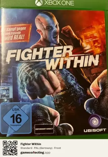 Fighter Within Xbox One, Germany box front