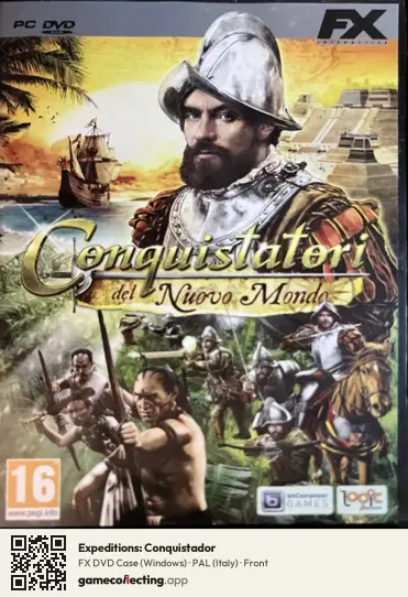 Expeditions: Conquistador Computer, Italy box front