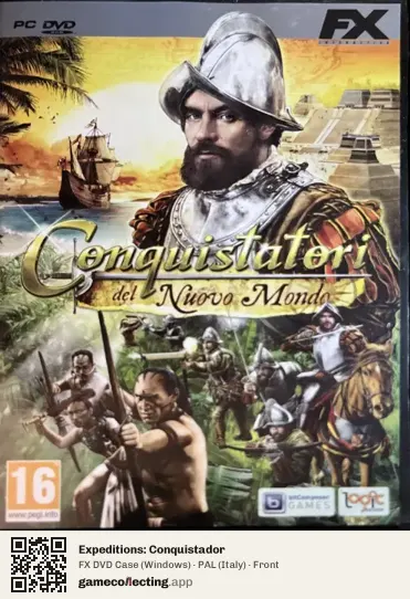Expeditions: Conquistador Computer, Italy box front