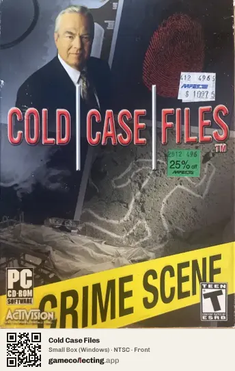 Cold Case Files Computer, NTSC box front