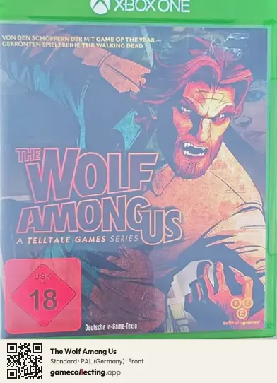 The Wolf Among Us Xbox One, Germany box front