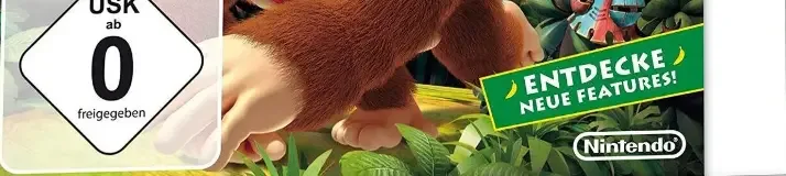 Donkey Kong Country Returns 3D, the USK square on its front