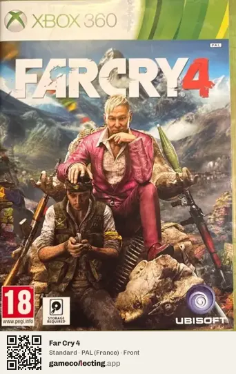 Far Cry 4 Xbox 360, France box front