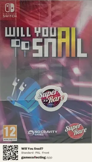 Will You Snail? Nintendo Switch, PAL box front