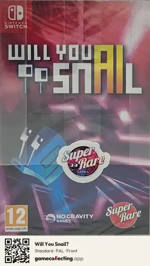 Will You Snail? Nintendo Switch, PAL box front