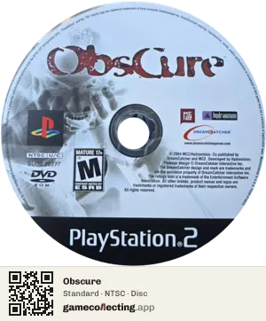Obscure PlayStation 2, NTSC disc