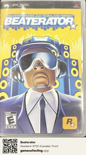 Beaterator PlayStation Portable, Canada box front