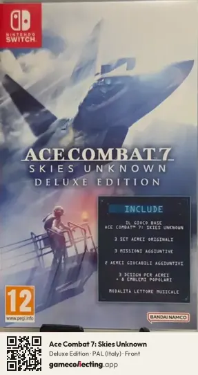 Ace Combat 7: Skies Unknown Nintendo Switch, Italy box front