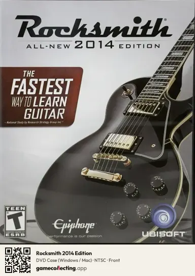 Rocksmith 2014 Edition Computer, NTSC box front