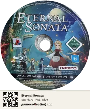 Eternal Sonata PlayStation 3, PAL disc