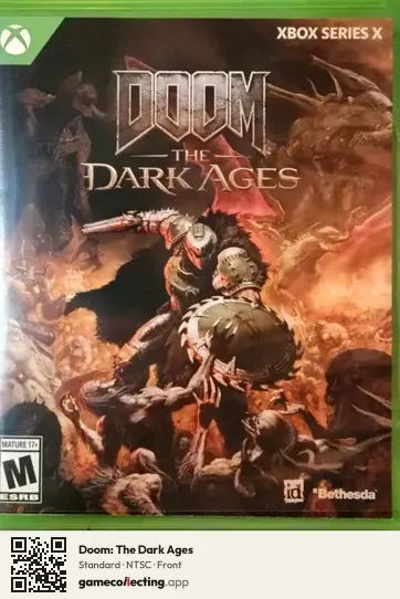 Doom: The Dark Ages Xbox Series X, NTSC box front