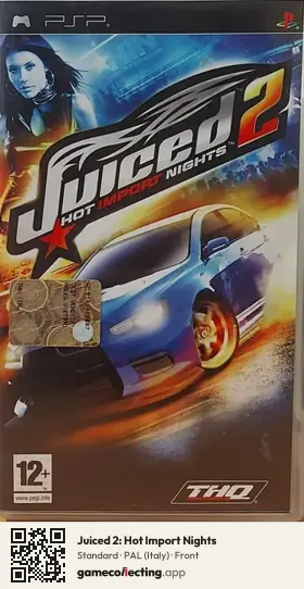 Juiced 2: Hot Import Nights PlayStation Portable, Italy box front