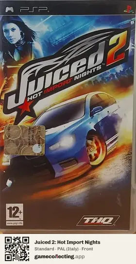 Juiced 2: Hot Import Nights PlayStation Portable, Italy box front