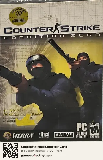 Counter-Strike: Condition Zero Computer, NTSC box front