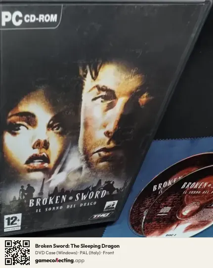 Broken Sword: The Sleeping Dragon Computer, Italy box front