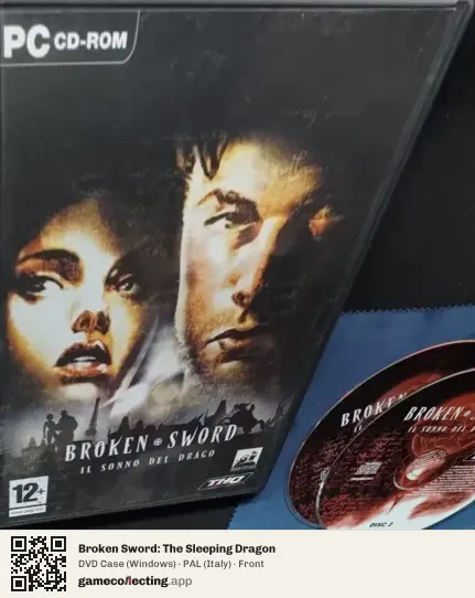Broken Sword: The Sleeping Dragon Computer, Italy box front