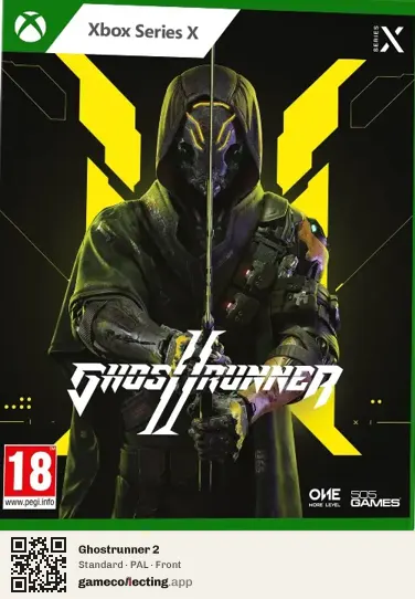 Ghostrunner 2 Xbox Series X, PAL box front