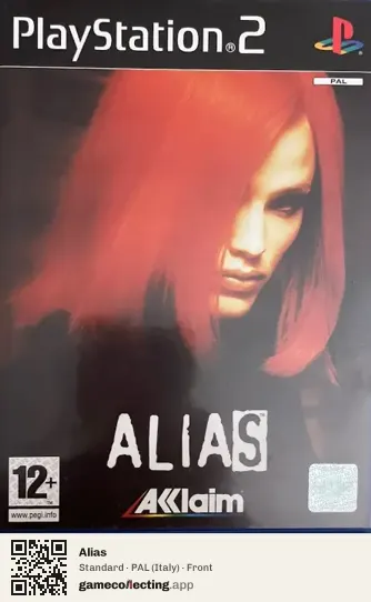 Alias PlayStation 2, Italy box front