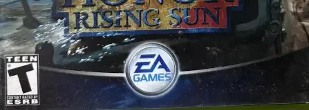 Medal of Honor: Rising Sun, the ESRB box on its front