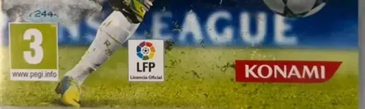 Pro Evolution Soccer 2012, the PEGI square on its front