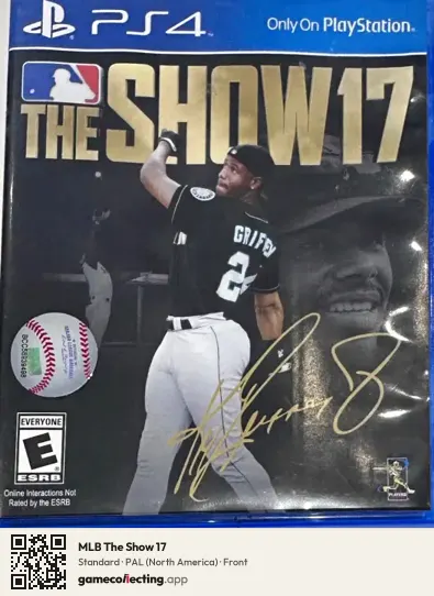 MLB The Show 17 PlayStation 4, North America box front