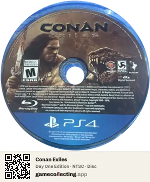Conan Exiles PlayStation 4, NTSC disc