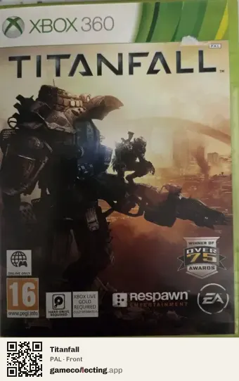 Titanfall Xbox 360, PAL box front