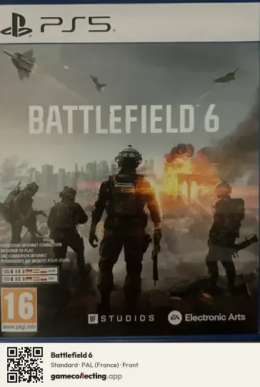 Battlefield 6 PlayStation 5, France box front