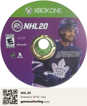 NHL 20 Xbox One, NTSC disc