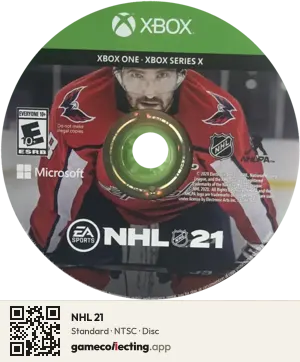 NHL 21 Xbox One, NTSC disc