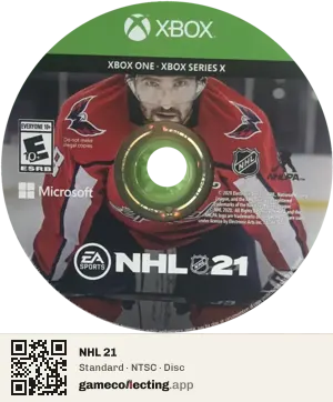 NHL 21 Xbox One, NTSC disc