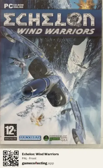 Echelon: Wind Warriors Computer, PAL box front