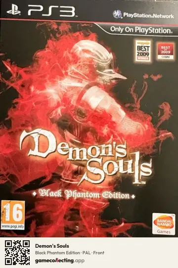 Demon's Souls PlayStation 3, PAL box front