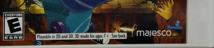 Phineas and Ferb: Quest for Cool Stuff, the ESRB box on its front