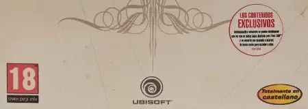 Assassin's Creed II, the PEGI square on its front