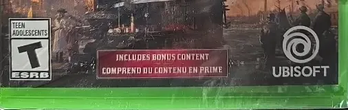Anno 1800, the ESRB box on its front