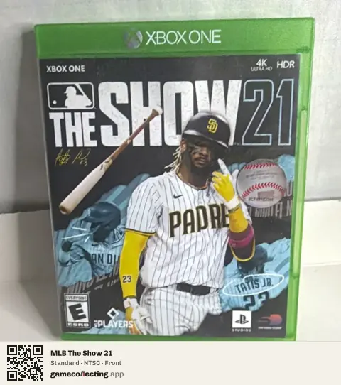MLB The Show 21 Xbox One, NTSC box front
