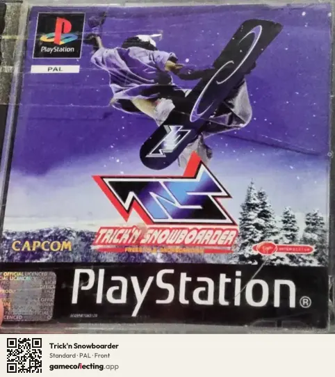 Trick'n Snowboarder PlayStation, PAL box front