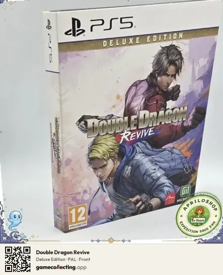 Double Dragon Revive PlayStation 5, PAL box front