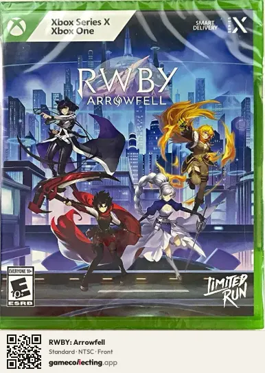 RWBY: Arrowfell Xbox Series X, NTSC box front
