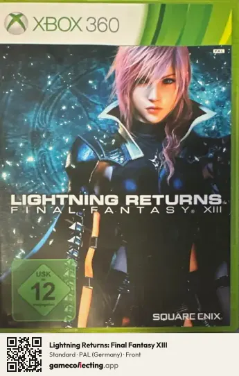 Lightning Returns: Final Fantasy XIII Xbox 360, Germany box front