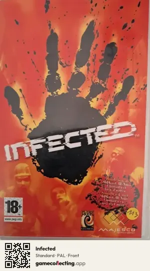 Infected PlayStation Portable, PAL box front